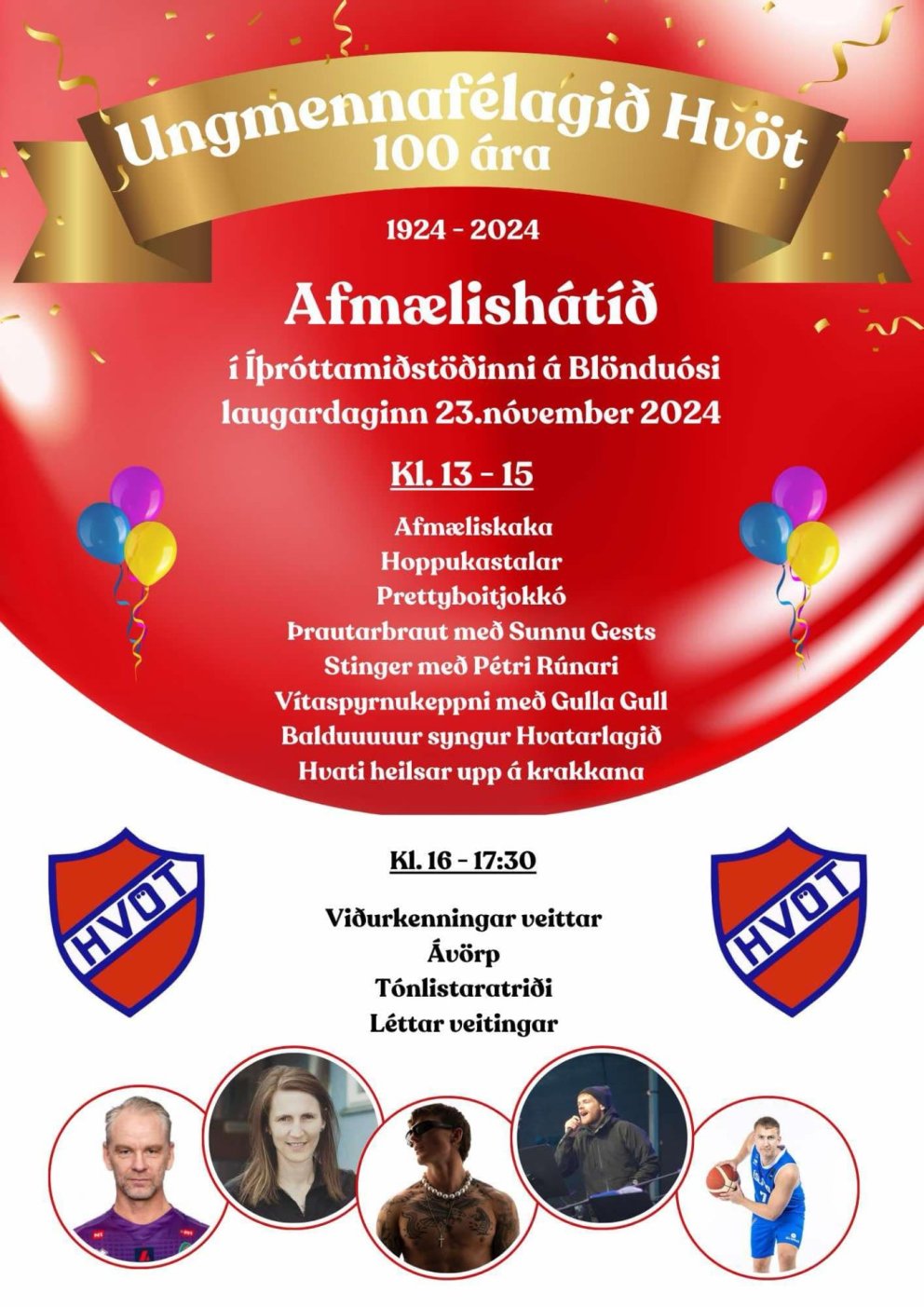 Ungmennafélagið Hvöt 100 ára